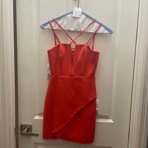 BCBG Orange Dress